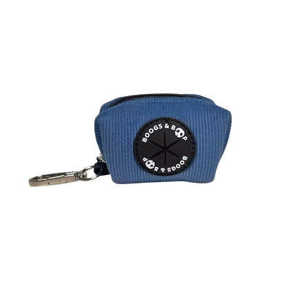 Shop Corduroy Waste Bag Dispenser - Steel Blue by Boogs & Boop.