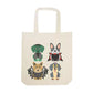 Customize Halloween Dogs in Costumes Tote Bag by Boogs & Boop with your pup's likeness.