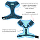 Adjustable Under the Sea Dog Harness Features by Boogs & Boop.