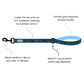 Under the Sea Dog Leash Features by Boogs & Boop.