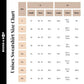 Beloved Breeds Shiba Inu Unisex Sweatshirt Size Chart Guide by Boogs & Boop.